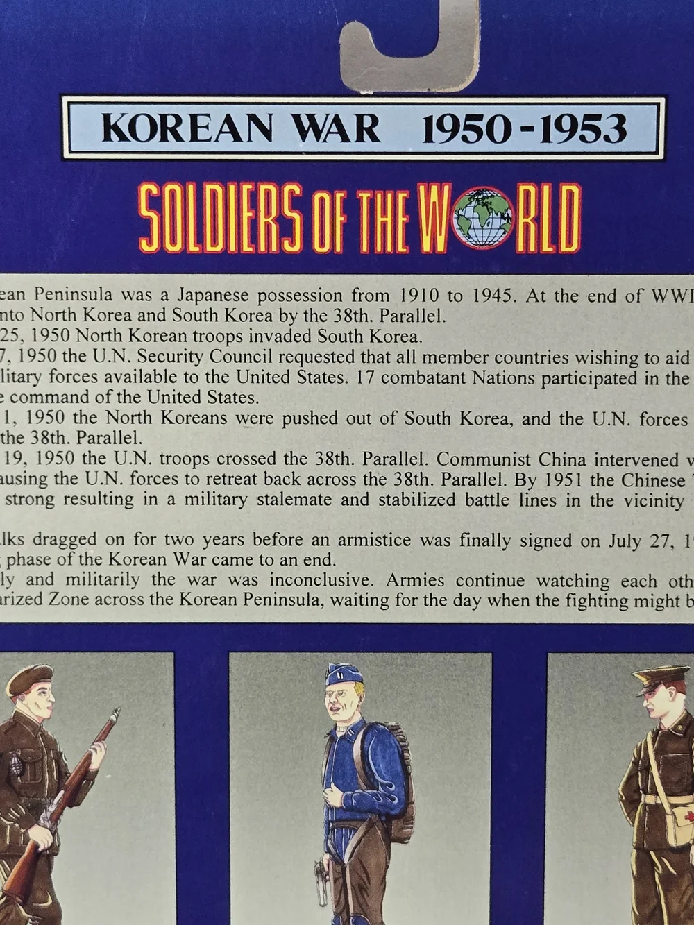 Vintage Soldiers of the World Korean War US Air Force Captain 12
